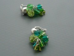 Rudý oválný přívěsek nerez řetízek