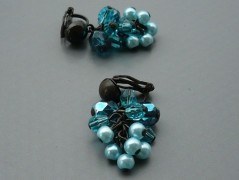 Rudý oválný přívěsek nerez řetízek