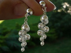 Rudý oválný přívěsek nerez řetízek