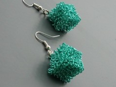 Rudý oválný přívěsek nerez řetízek