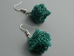 Rudý oválný přívěsek nerez řetízek