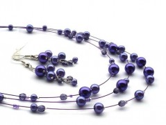 Rudý oválný přívěsek nerez řetízek