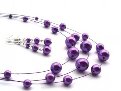 Rudý oválný přívěsek nerez řetízek