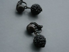 Rudý oválný přívěsek nerez řetízek