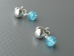 Rudý oválný přívěsek nerez řetízek