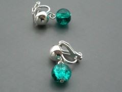 Rudý oválný přívěsek nerez řetízek