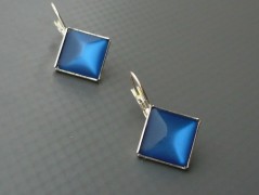 Rudý oválný přívěsek nerez řetízek