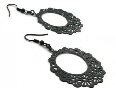 Rudý oválný přívěsek nerez řetízek