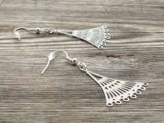 Rudý oválný přívěsek nerez řetízek