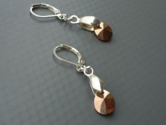 Rudý oválný přívěsek nerez řetízek