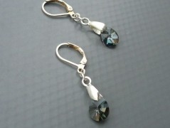 Rudý oválný přívěsek nerez řetízek