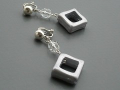 Rudý oválný přívěsek nerez řetízek