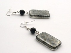 Rudý oválný přívěsek nerez řetízek