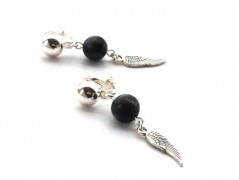 Rudý oválný přívěsek nerez řetízek