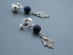 Rudý oválný přívěsek nerez řetízek