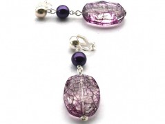 Rudý oválný přívěsek nerez řetízek