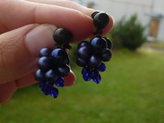 Rudý oválný přívěsek nerez řetízek