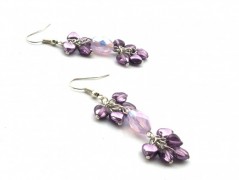 Rudý oválný přívěsek nerez řetízek