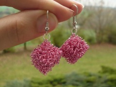 Rudý oválný přívěsek nerez řetízek