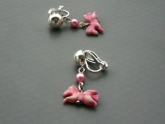 Rudý oválný přívěsek nerez řetízek