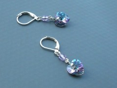 Rudý oválný přívěsek nerez řetízek