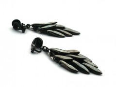 Rudý oválný přívěsek nerez řetízek