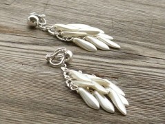 Rudý oválný přívěsek nerez řetízek