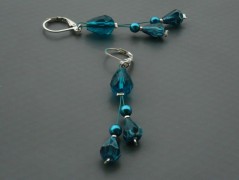 Rudý oválný přívěsek nerez řetízek