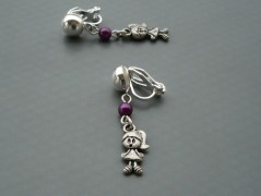 Rudý oválný přívěsek nerez řetízek