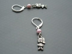 Rudý oválný přívěsek nerez řetízek