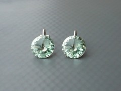 Rudý oválný přívěsek nerez řetízek