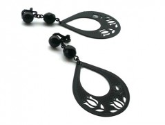 Rudý oválný přívěsek nerez řetízek