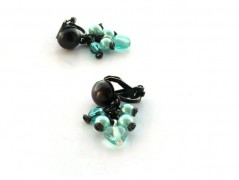 Rudý oválný přívěsek nerez řetízek