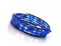 Rudý oválný přívěsek nerez řetízek