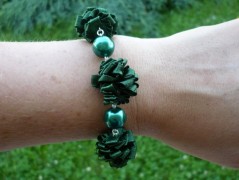 Rudý oválný přívěsek nerez řetízek