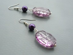 Rudý oválný přívěsek nerez řetízek