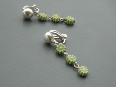 Rudý oválný přívěsek nerez řetízek