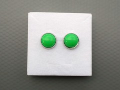 Rudý oválný přívěsek nerez řetízek