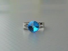 Rudý oválný přívěsek nerez řetízek