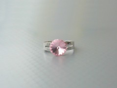 Rudý oválný přívěsek nerez řetízek