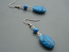 Rudý oválný přívěsek nerez řetízek