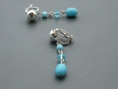 Rudý oválný přívěsek nerez řetízek