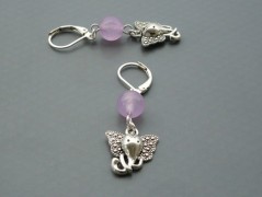 Rudý oválný přívěsek nerez řetízek