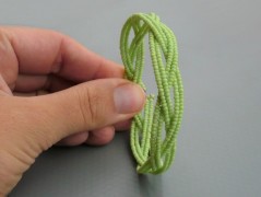 Rudý oválný přívěsek nerez řetízek