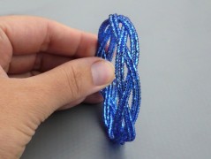 Rudý oválný přívěsek nerez řetízek