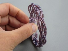 Rudý oválný přívěsek nerez řetízek