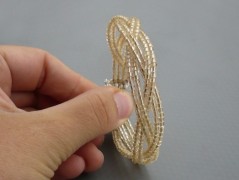 Rudý oválný přívěsek nerez řetízek