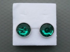 Rudý oválný přívěsek nerez řetízek