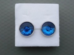 Rudý oválný přívěsek nerez řetízek