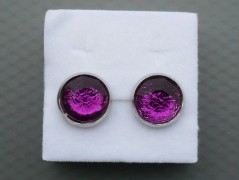 Rudý oválný přívěsek nerez řetízek